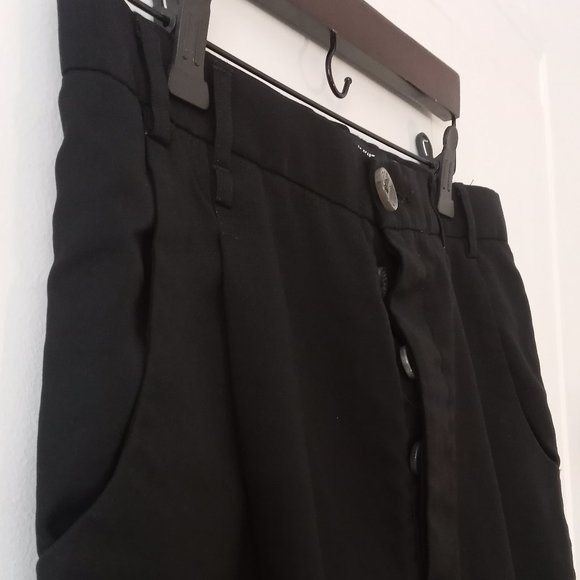 SONG FOR THE MUTE - 21.5 BEAST - Cropped front pleats ankle pants - Sz 46 - Picture 9 of 12